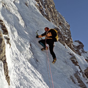 Nouvelle Zlande, Mont Aspiring 3003m, Antoine Cayrol dans l