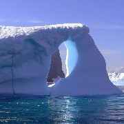 Paroi de la Péninsule Antarctique